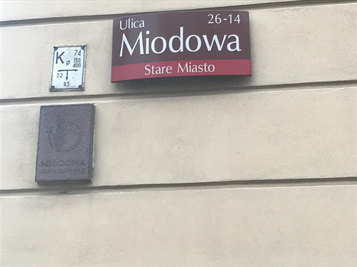 Stare Miasto Miodowa 26 Leilighet Warszawa Eksteriør bilde